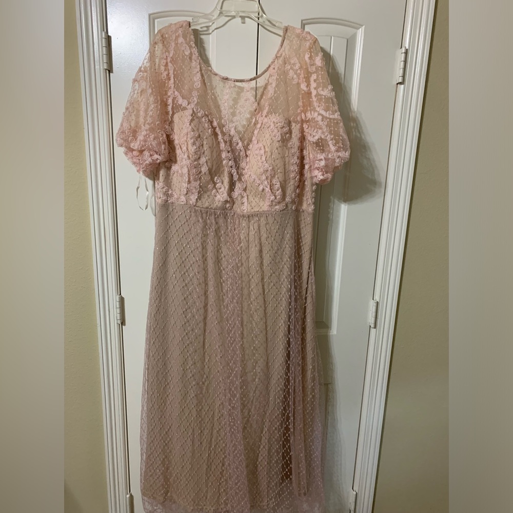 Light pink fairy like dress Size 5X